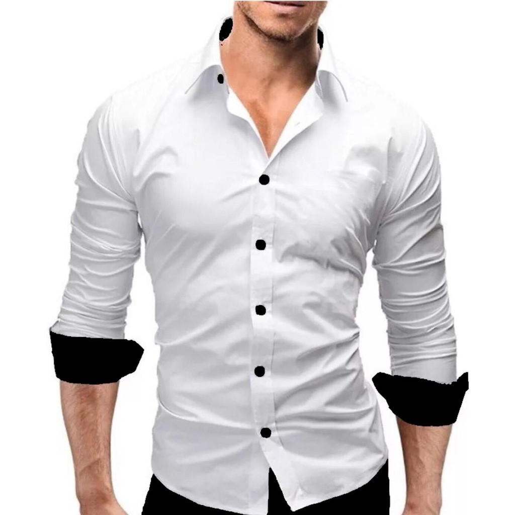 Camisa Slim Fit Masculina em Oferta