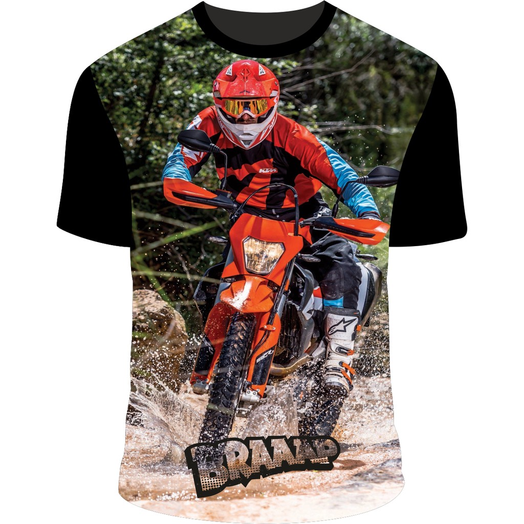 Camiseta Hard Enduro Brasil - Dirtdad