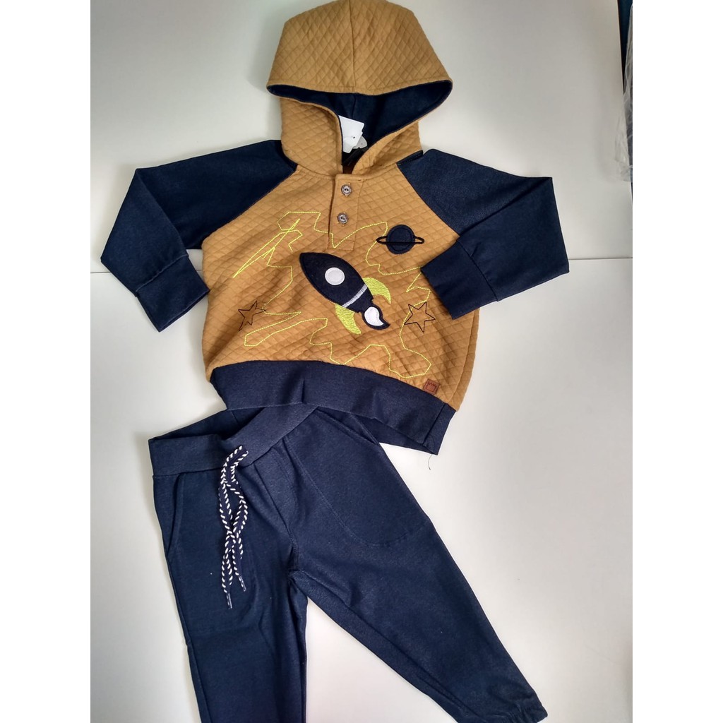 Conjunto de inverno infantil 2024 masculino