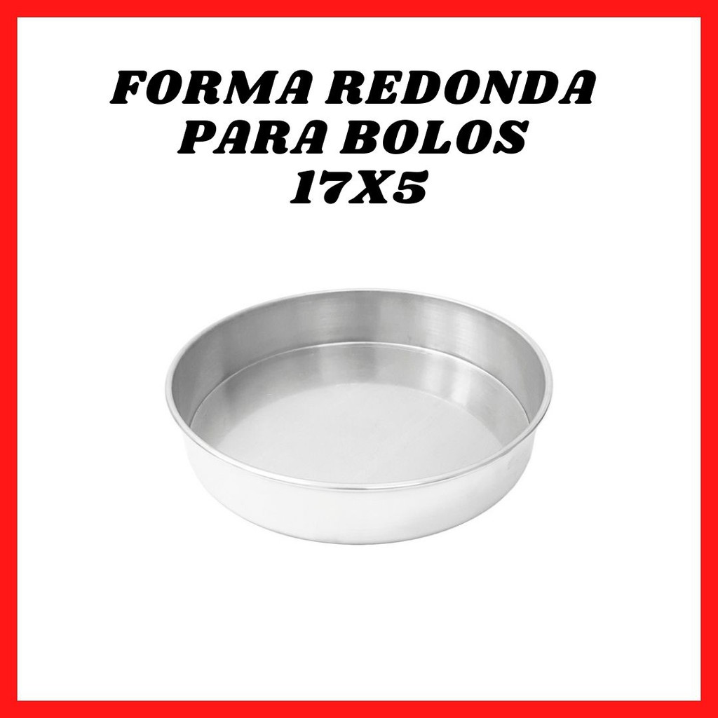 FORMA REDONDA PARA BOLO DE 1KG - AVULSA