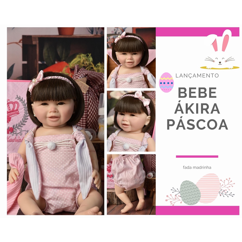 Bebe reborn menina silicone fada madrinha promocao princesa boneca