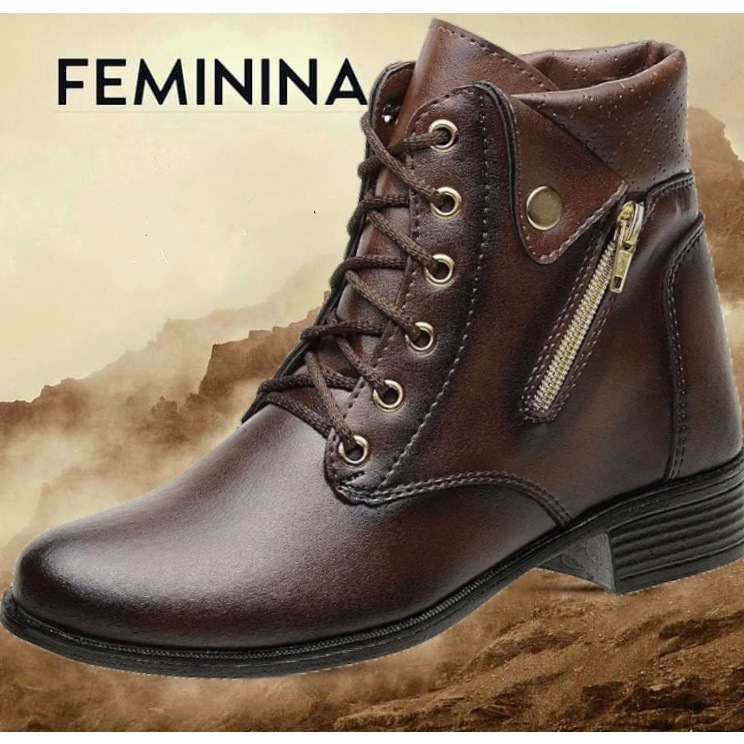 Bota feminina best sale na moda