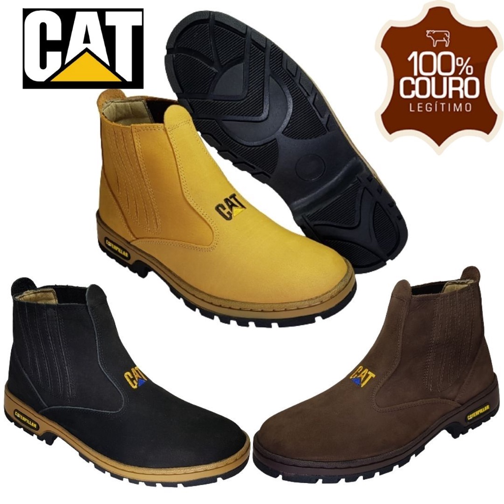 Cat Boot Coturno Adventure Caterpillar Top C/Pvc Detail - AliExpress