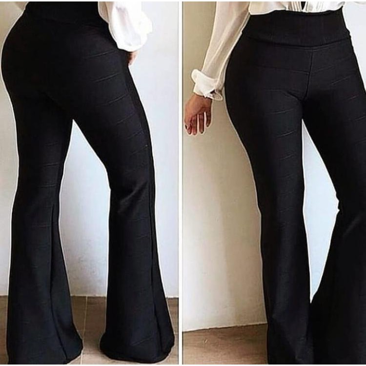 Calça bandagem hot sale