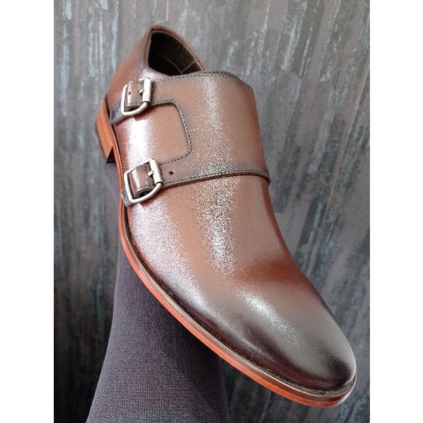 Sapato social best sale monk strap