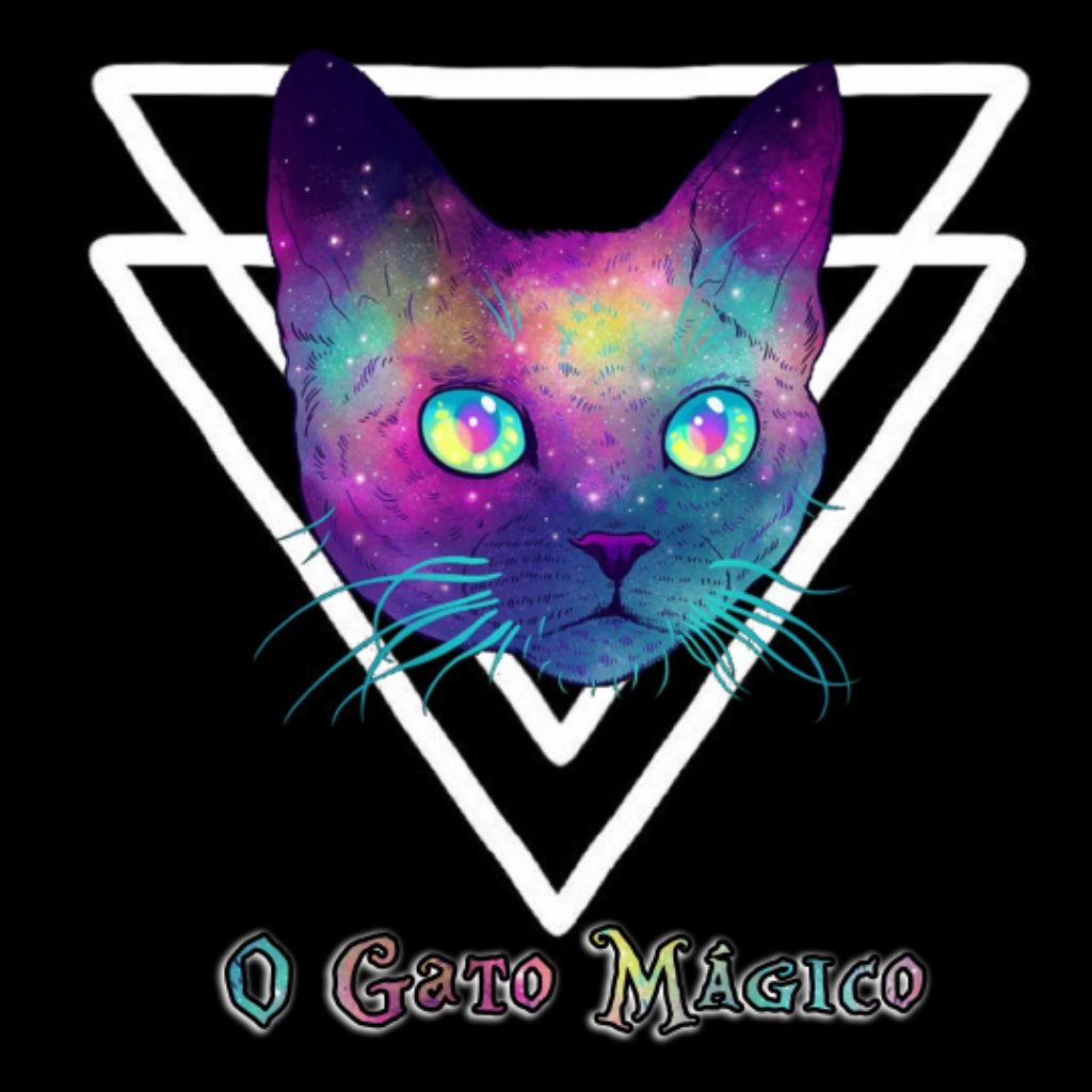 Gato mágico imagem de stock. Imagem de pelaria, maca, pequeno