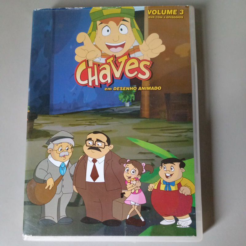 Dvd Chaves - Em Desenho Animado Volume 3 na Americanas Empresas