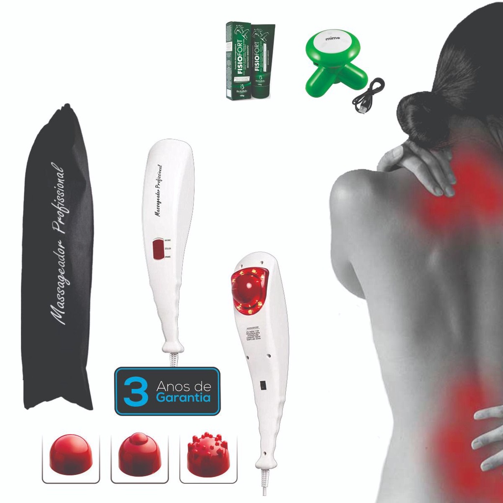 Massageador Corporal Golfinho 1ºlinha + 1 Brinde Mini Massageador | Shopee  Brasil