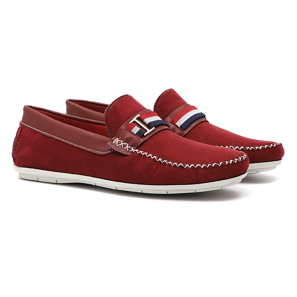 Mocassim hot sale masculino bordo