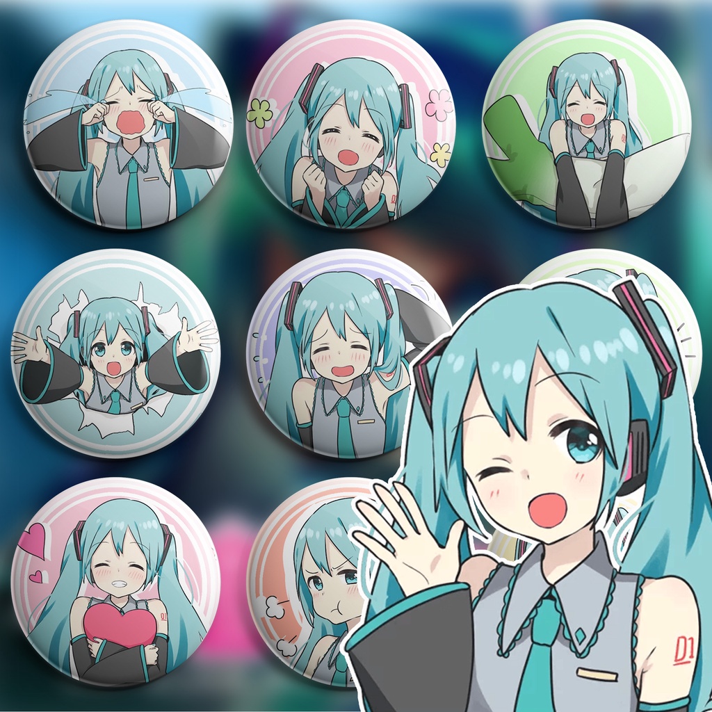 Bottons Hatsune Miku ( Vocaloid ) - Botton Anime Colecionável | Shopee  Brasil