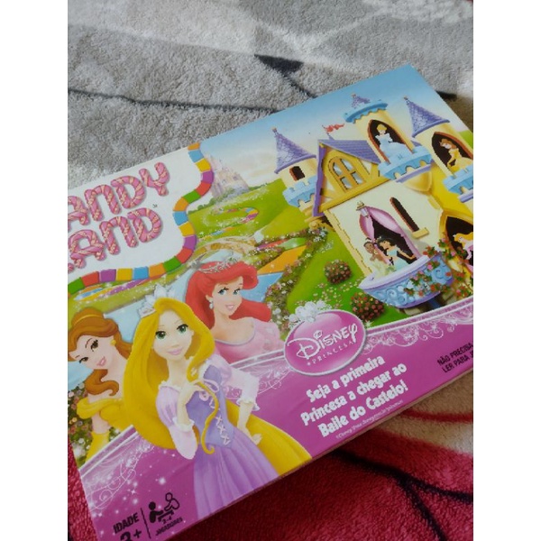 Jogo Hasbro Candy Land Princesas Disney