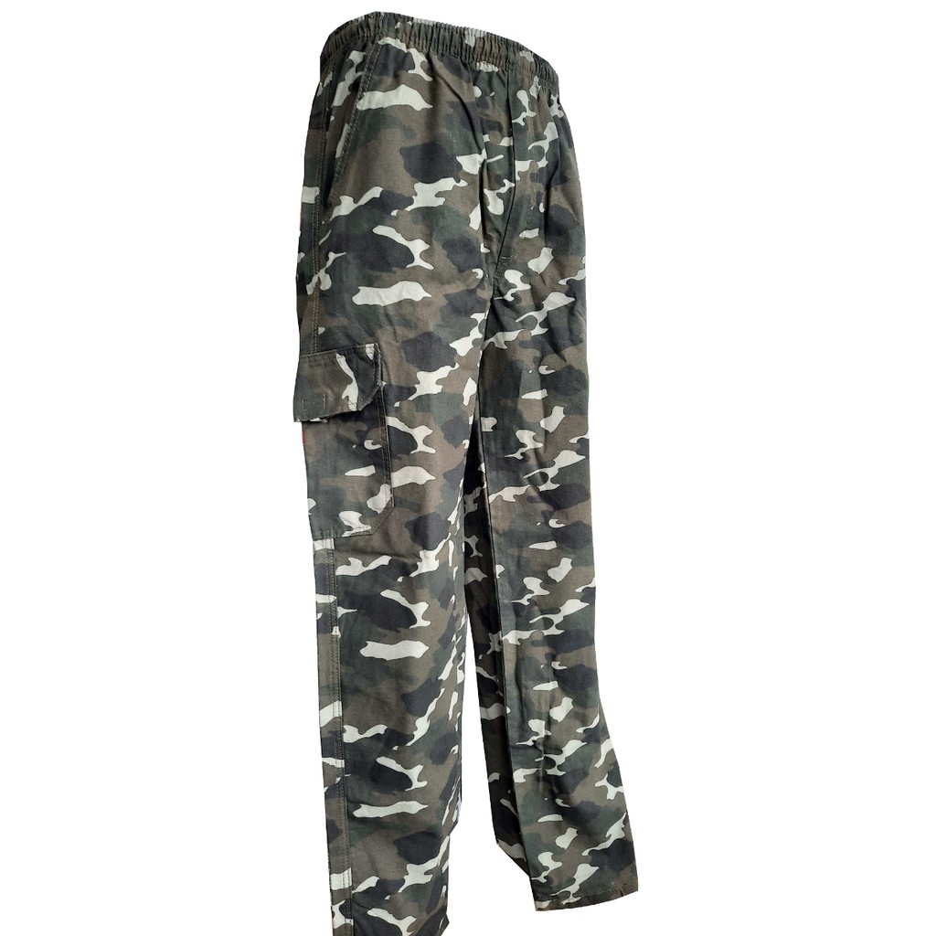 Calça camuflada hot sale masculina tamanho 56