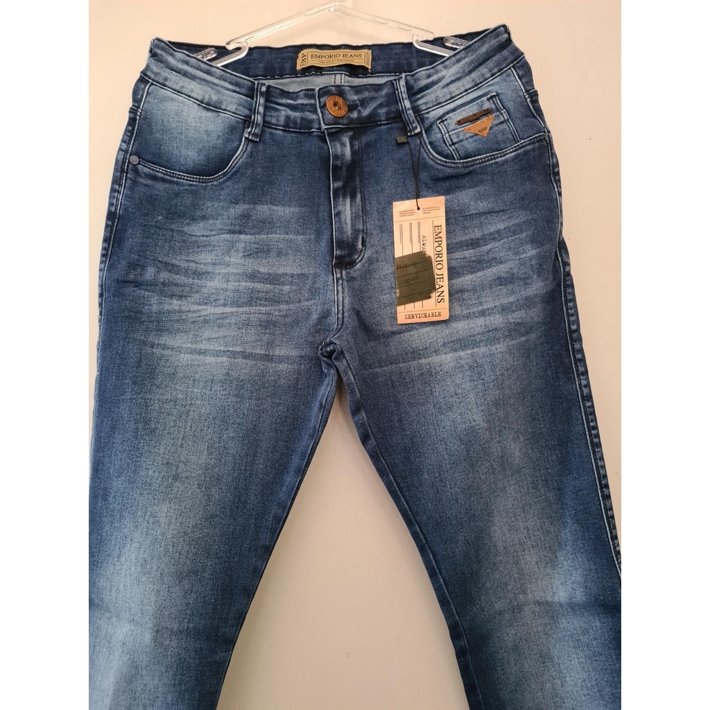 Calça jeans emporio armani sales masculina