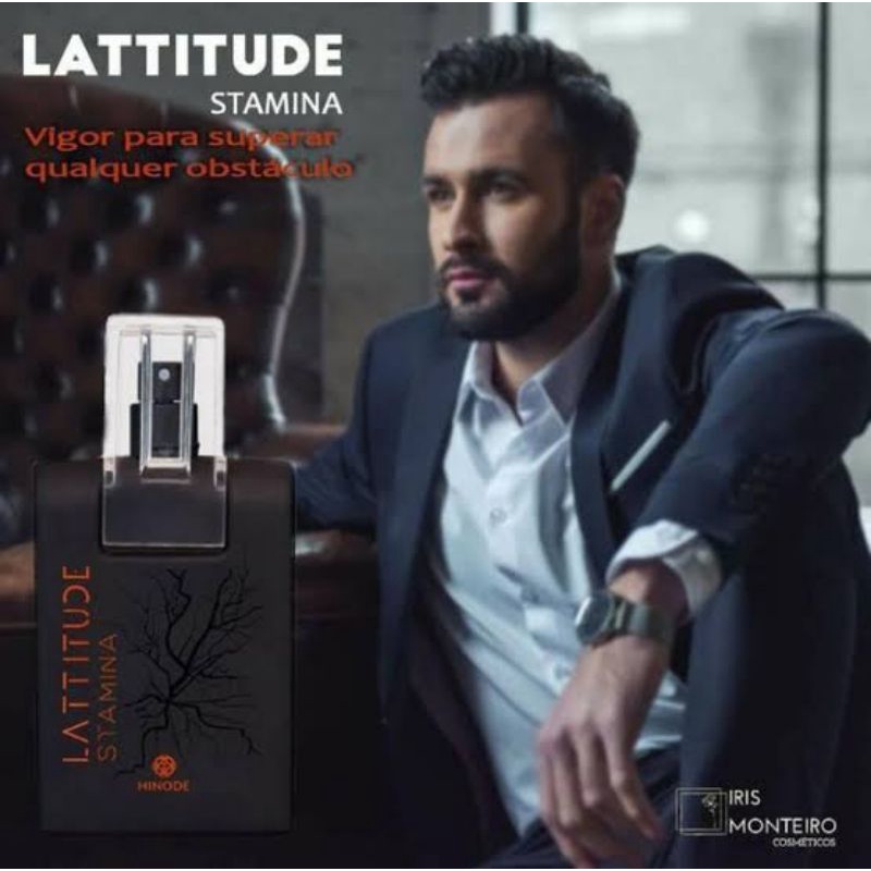 Lattitude Stamina Deo Colônia 100ml - Hinode