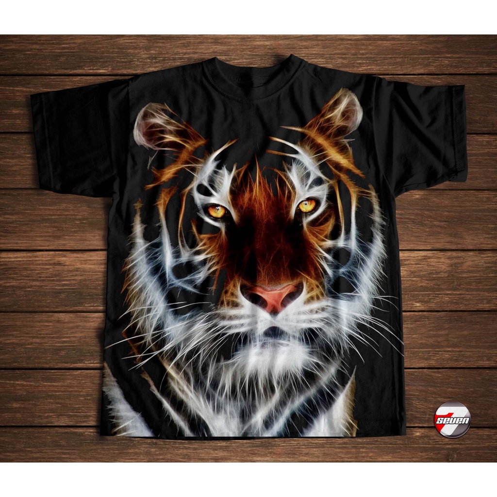 Camiseta Tigre 3D 