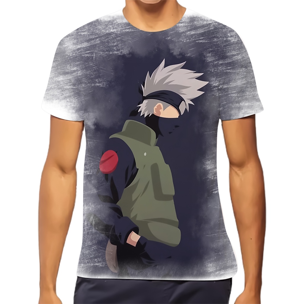 Camiseta Camisa Personalizada Anime Naruto Obito Uchiha 04