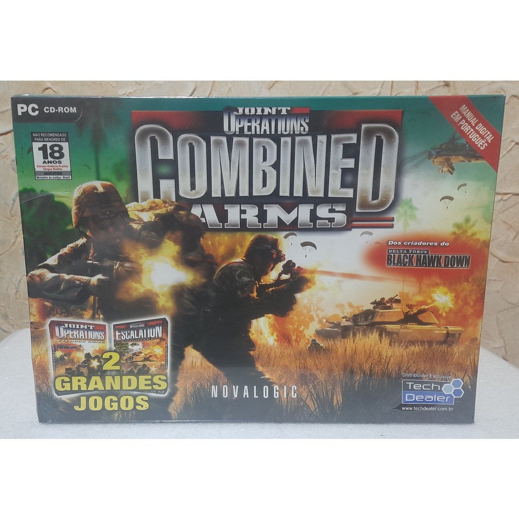 Game Joint Operations Combined Arms Original Lacrado - PC CD-ROM | Shopee  Brasil