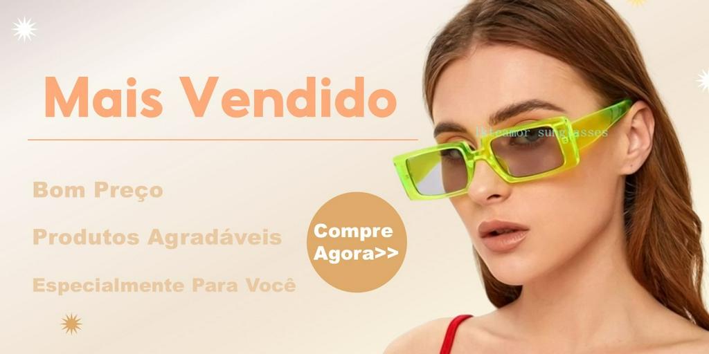 2023 Óculos De Sol Feminino Vintage UV400 Moda Feminina Gradiente