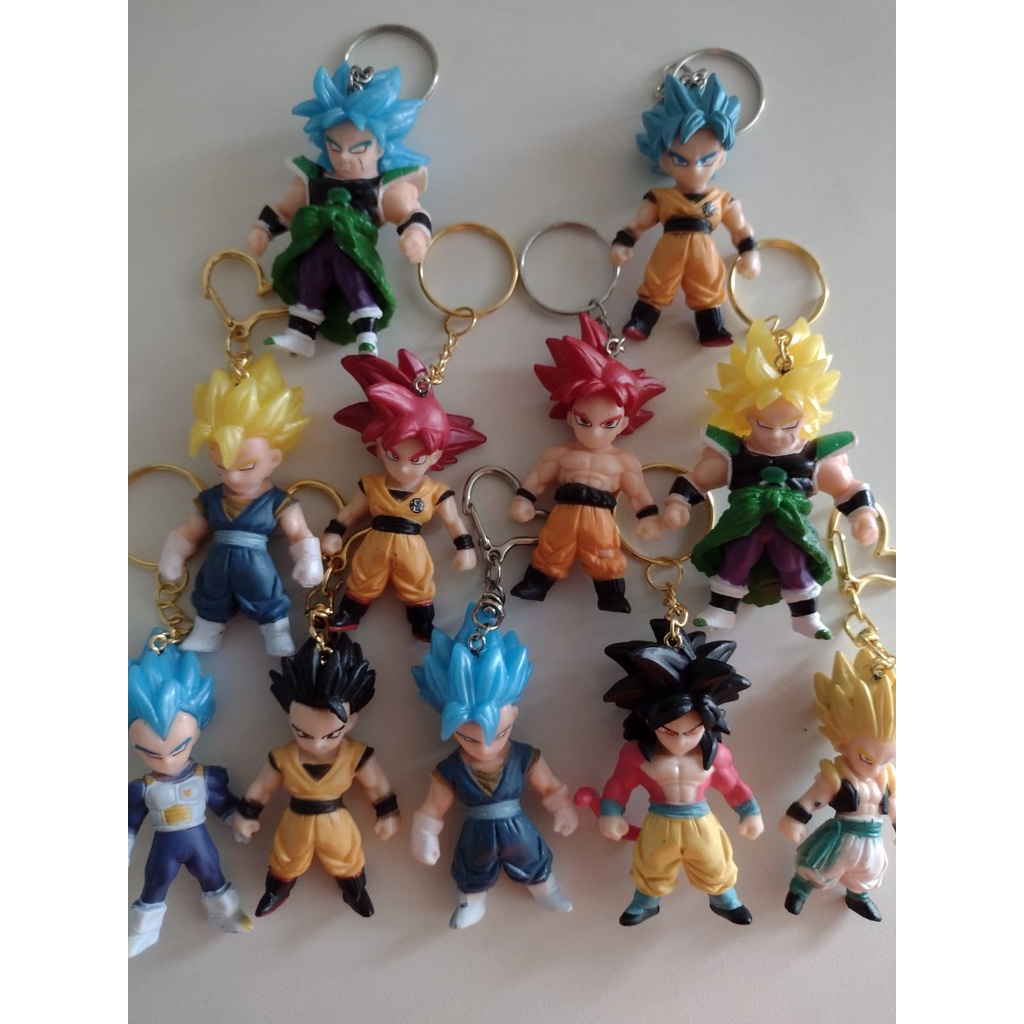 Dragon Ball Anime Chaveiro infantil, desenho animado de Son Goku