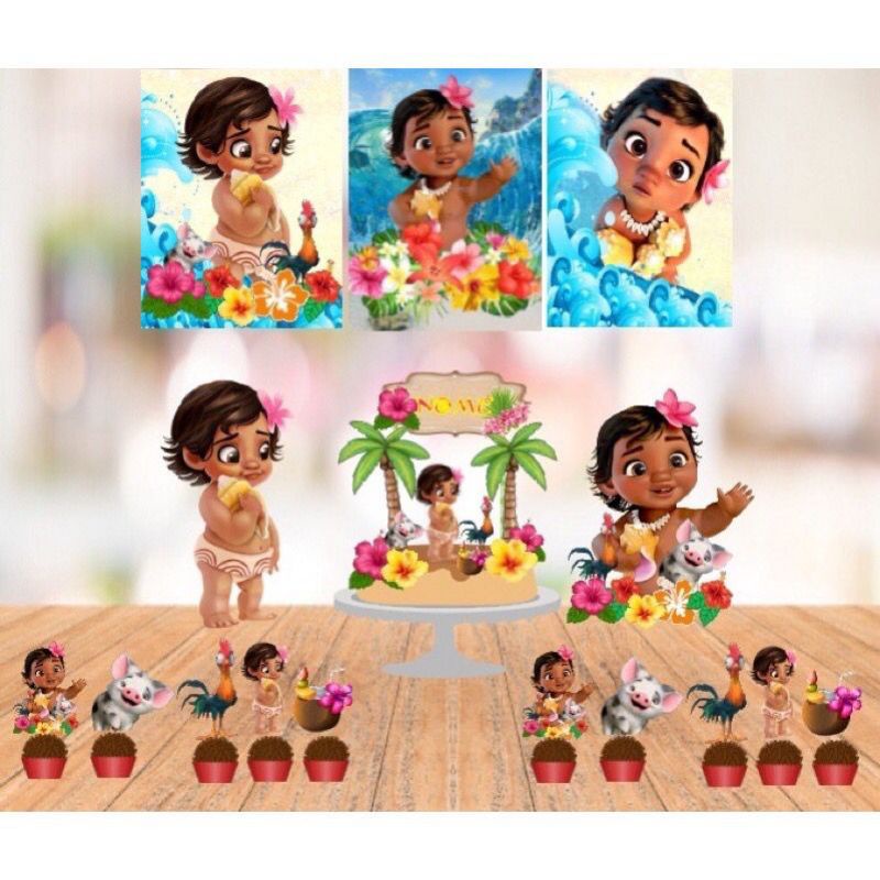 Roupa da Moana Baby personalizada Maria Clara