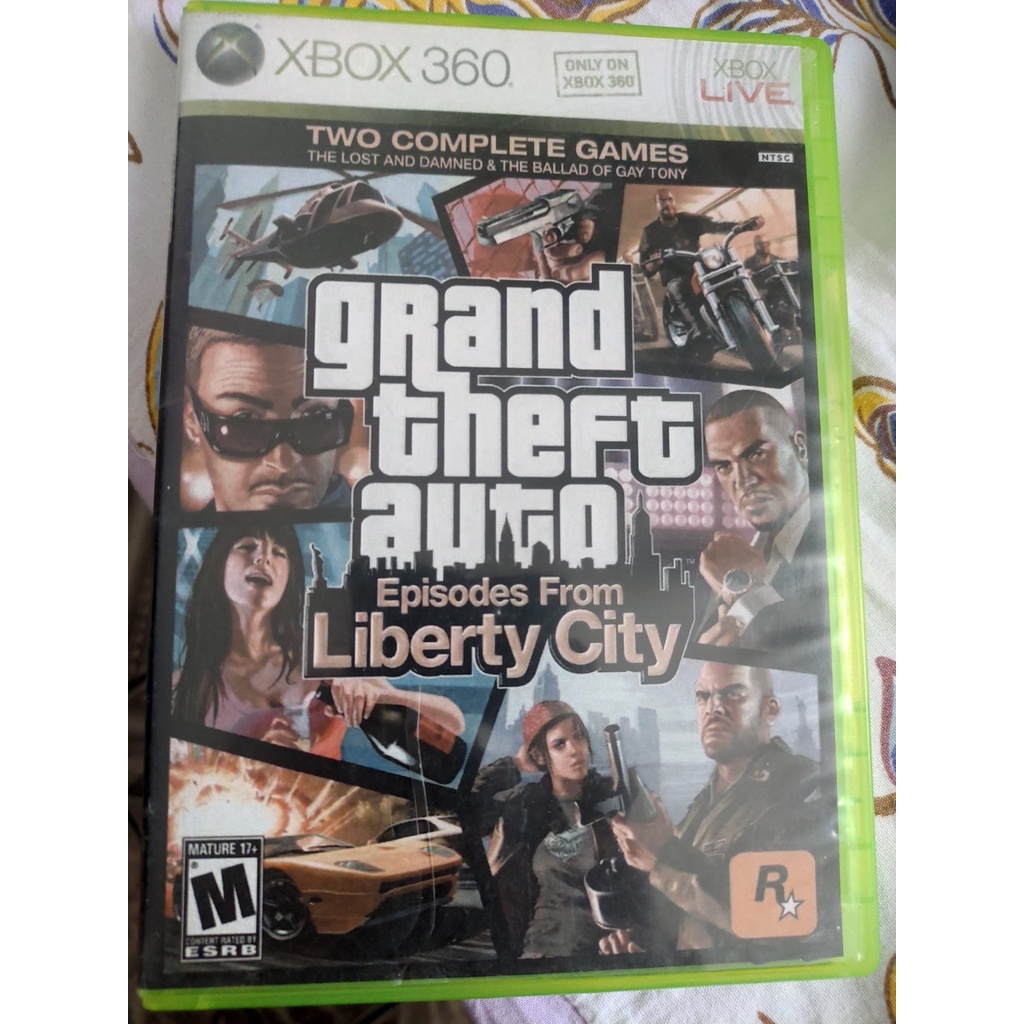 Jogo Xbox 360 GTA IV Episodes From Libert City - Black Games