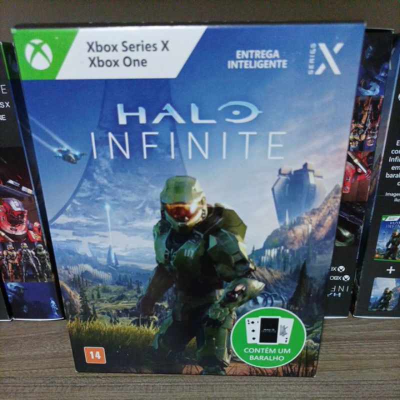Jogo Halo Infinite com Baralho Exclusivo Mídia Física - Halo e