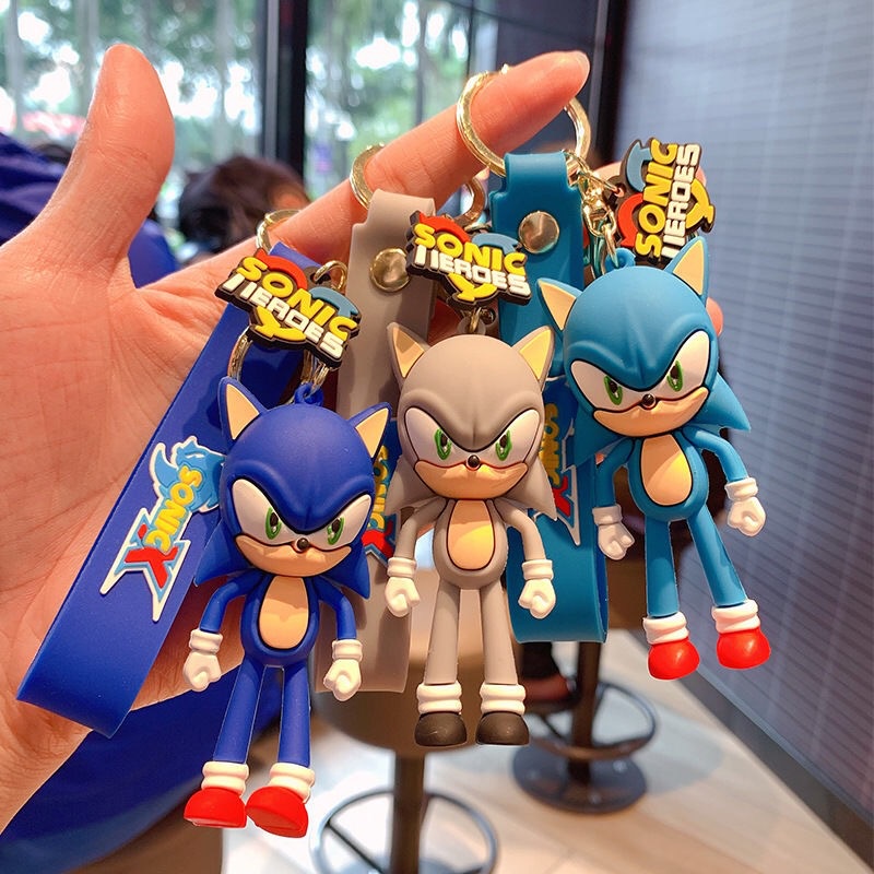 Boneco Sonic e Tales e Chaveiro, Brinquedo para Bebês Rihappy Usado  87083249