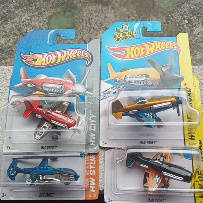 Hot Wheels Mad Propz Aviões 1/64 | Shopee Brasil