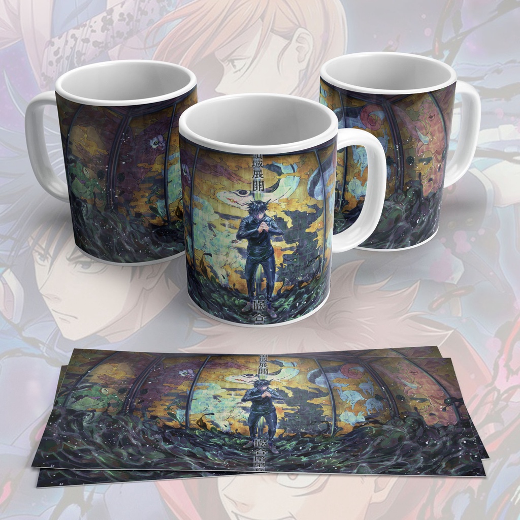 Caneca De Porcelana 325ml Shingeki No Kyojin Ataque Ao Titã