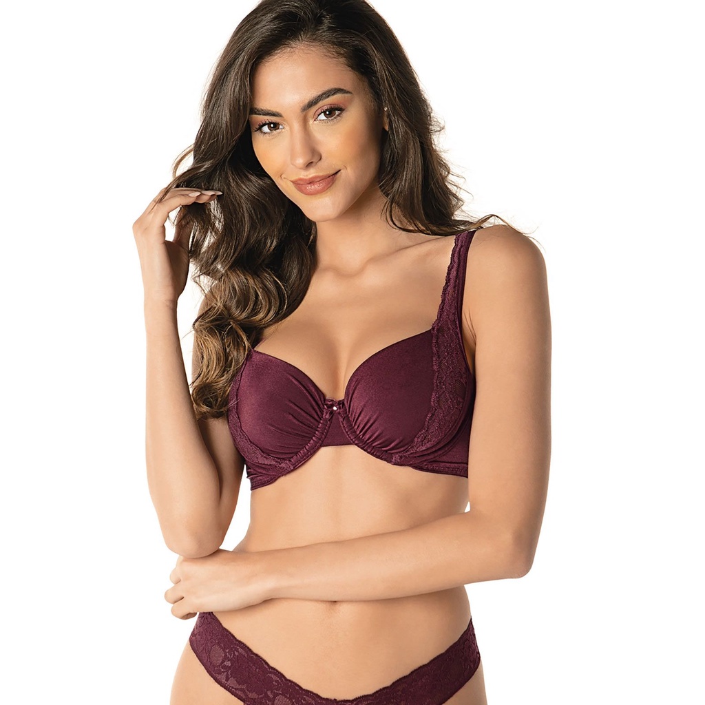 Vinhi Women's Lace Push Up Underwired Lingerie Set - Buy Vinhi Women's Lace Push  Up Underwired Lingerie Set Online at Best Prices in India