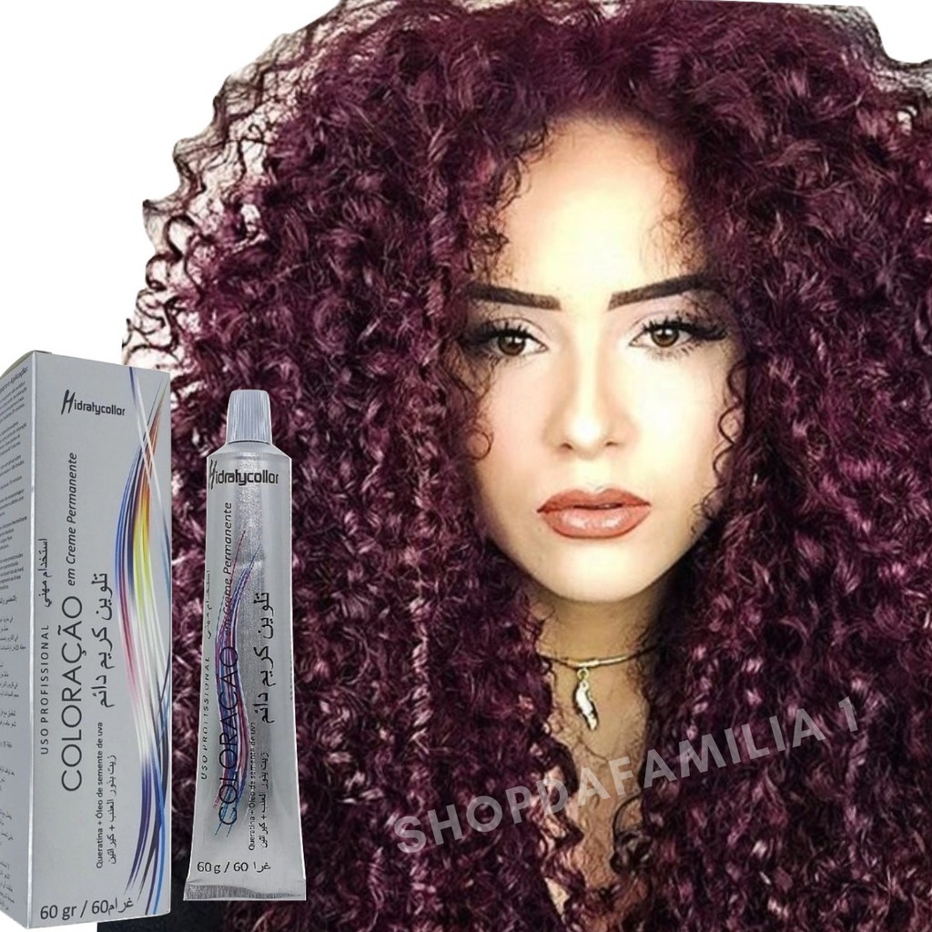 Tinta de Cabelo Marsala 66.26 | Maribel Cosméticos | Cor Vibrante e  Duradoura | Shopee Brasil