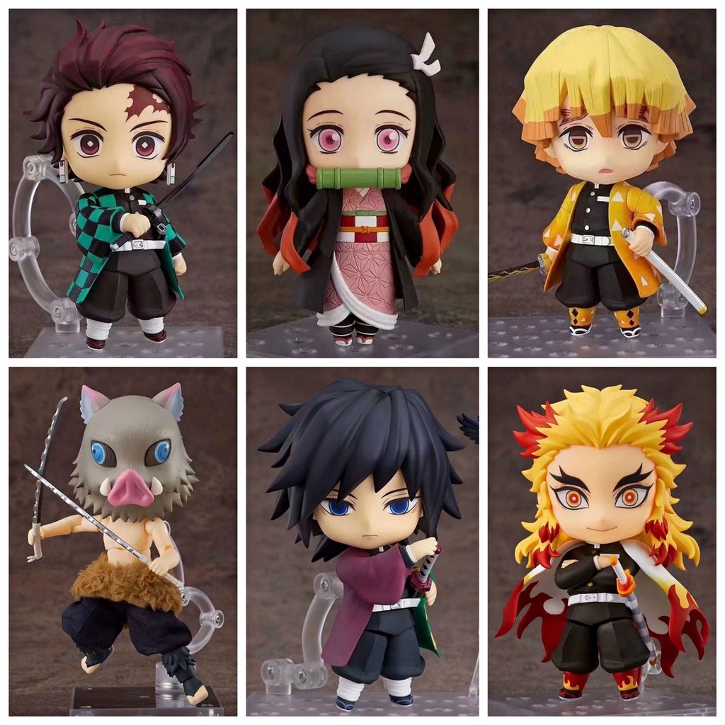 Brinquedo Boneco Anime Demon Slayer Tanjirou Nezuko Agatsuma Zenitsu  Inosuke Nendorid # 1193 1194 1334 1361 1408 1541 1655 | Shopee Brasil