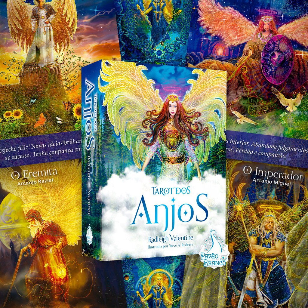 Heavenly Angel Oracle Deck - Loja e Editora Pavão Branco