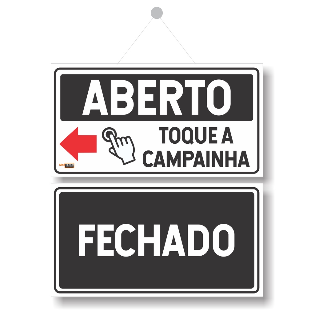 Placa Não Desista Em Inglês Pvc Maqplacas