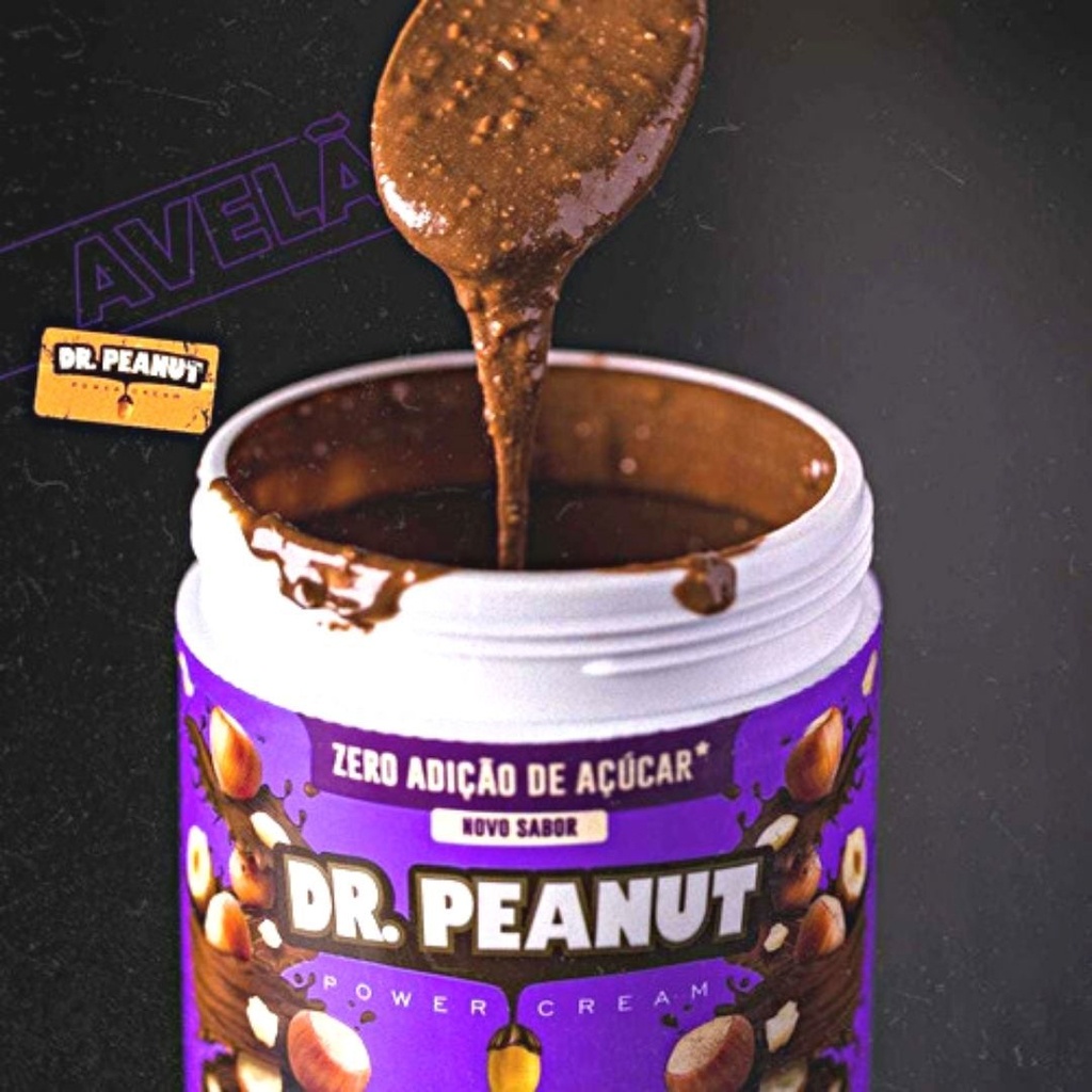 Dr Peanut Pasta De Amendoim Com Whey Protein Paçoca Crunchy 600g