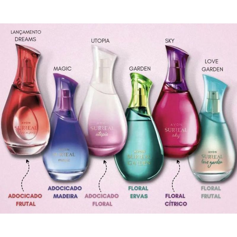 Perfume SURREAL 75 ml cada Avon