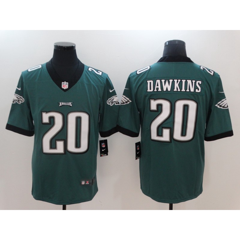 Camiseta NFL Philadelphia Eagles Player 20 Brian Dawkins Verde - M&N -  FIRST DOWN - Produtos Futebol Americano NFL