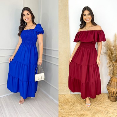 Quais vestidos estão na sales moda