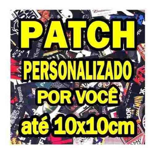 Patch Bordado Bandeira Brasil Legenda Jiu Jitsu Azul