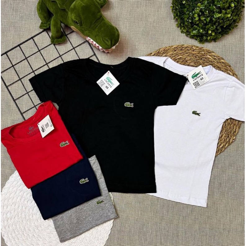 Camiseta discount lacoste niño