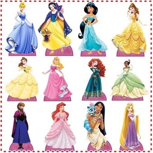 Branca De Neve Cut - 12 Displays De Festa De 20cm Totens