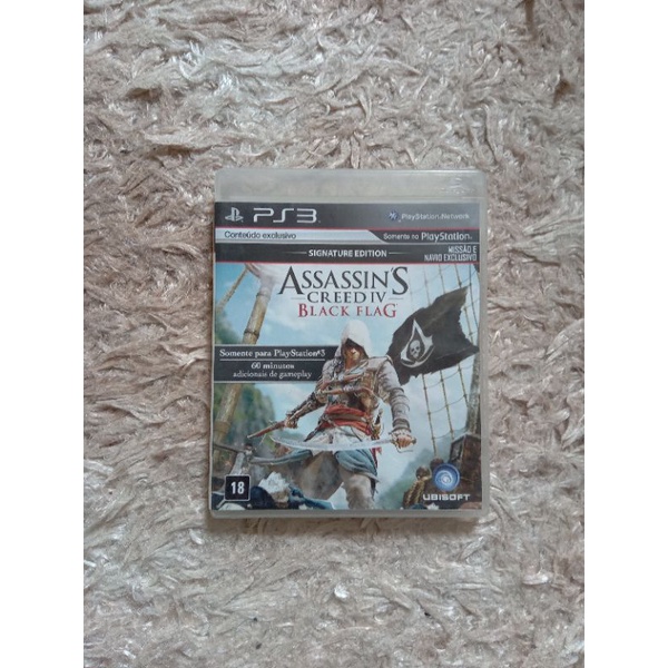 Assassin's Creed 4 Black Flag - Ps3 Mídia Física Usado - Mundo Joy