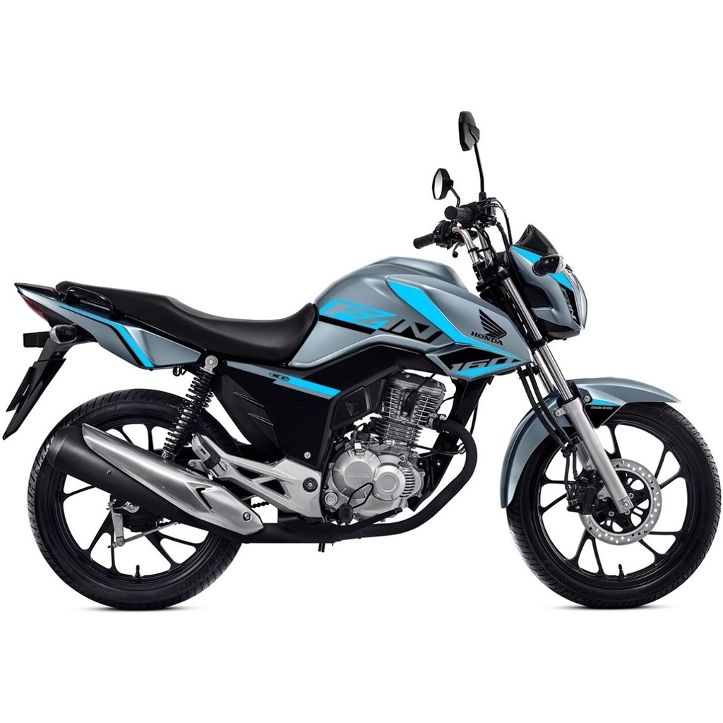 Jogo De Adesivo Honda Cg Moto Titan 160 Ex Verde 2016/2017