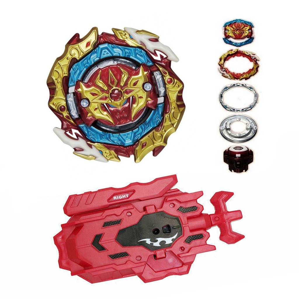 New Beyblade B155+B156+B159+B160 Super Hyperion+King Helios+Master