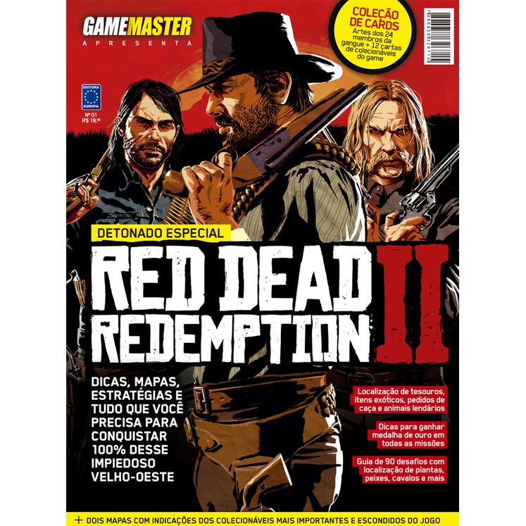 Red Dead Redemption II - Pôster Gigante - Editora Europa