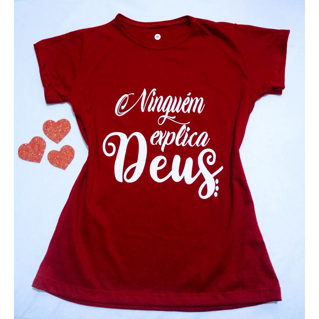 Camisetas personalizadas hot sale evangelicas femininas