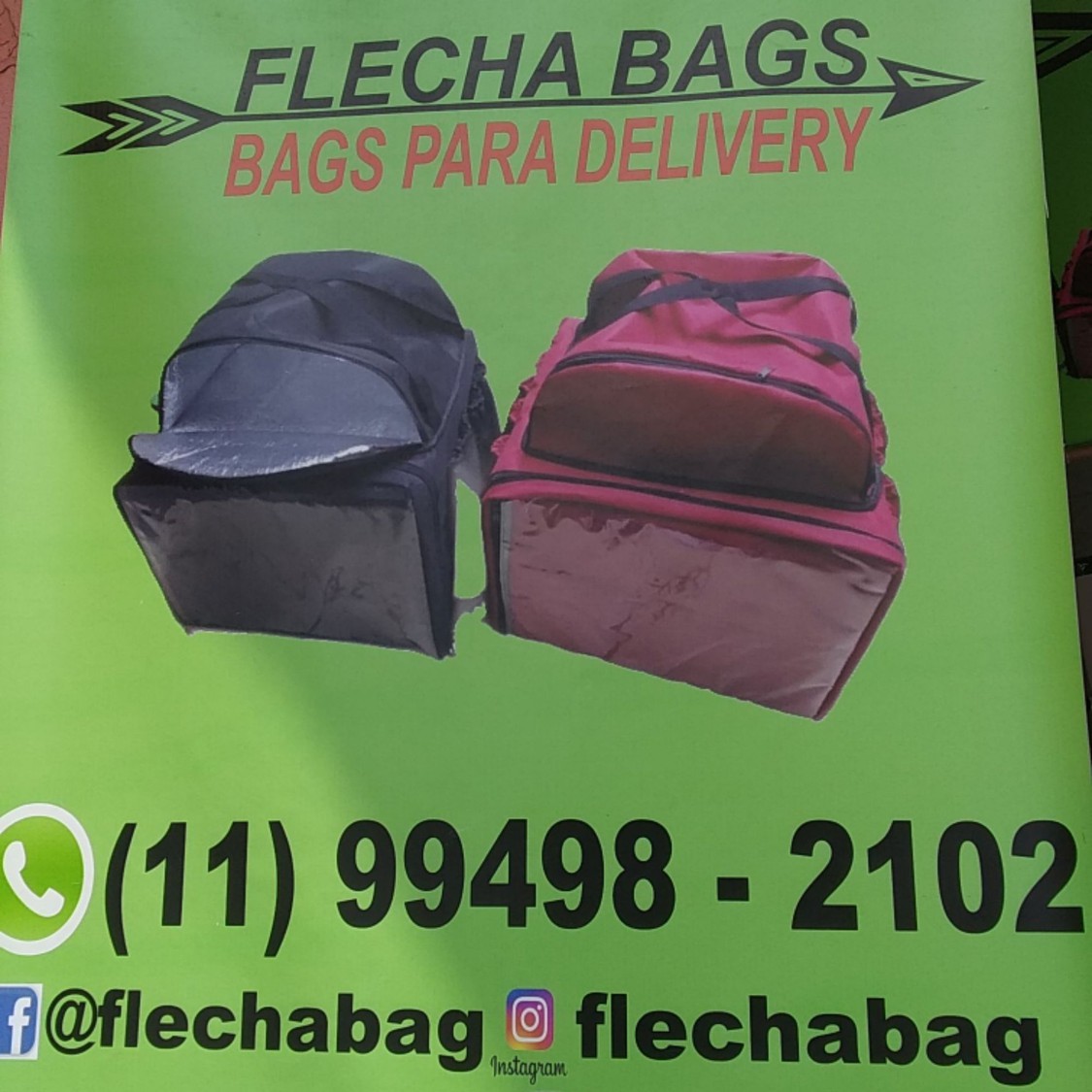 FLECHABAG BAGS PARA DELIVERY - CLIENTES