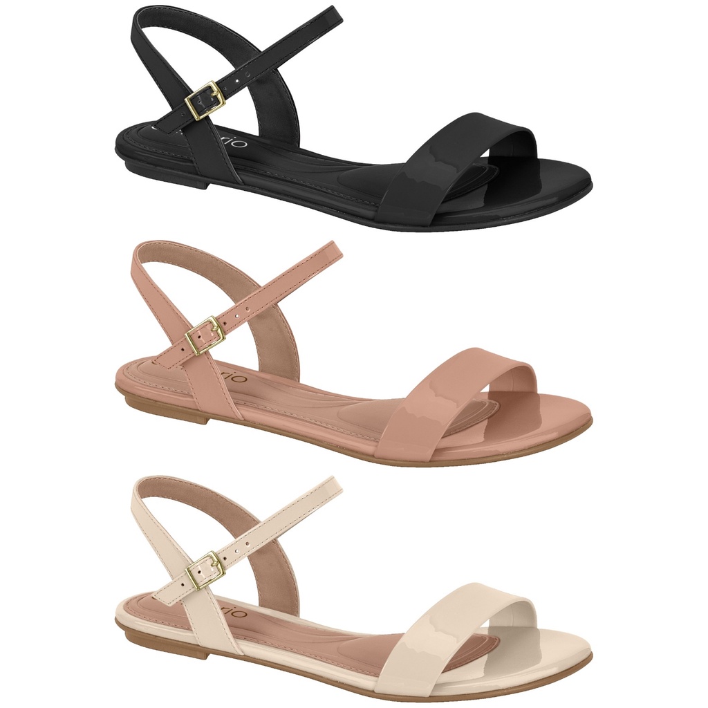 Sandalias rasteira hot sale beira rio