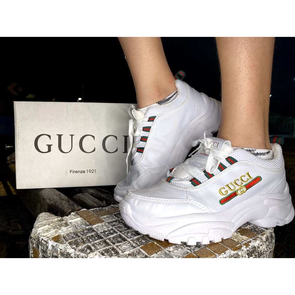 Tenis plataforma best sale feminino gucci