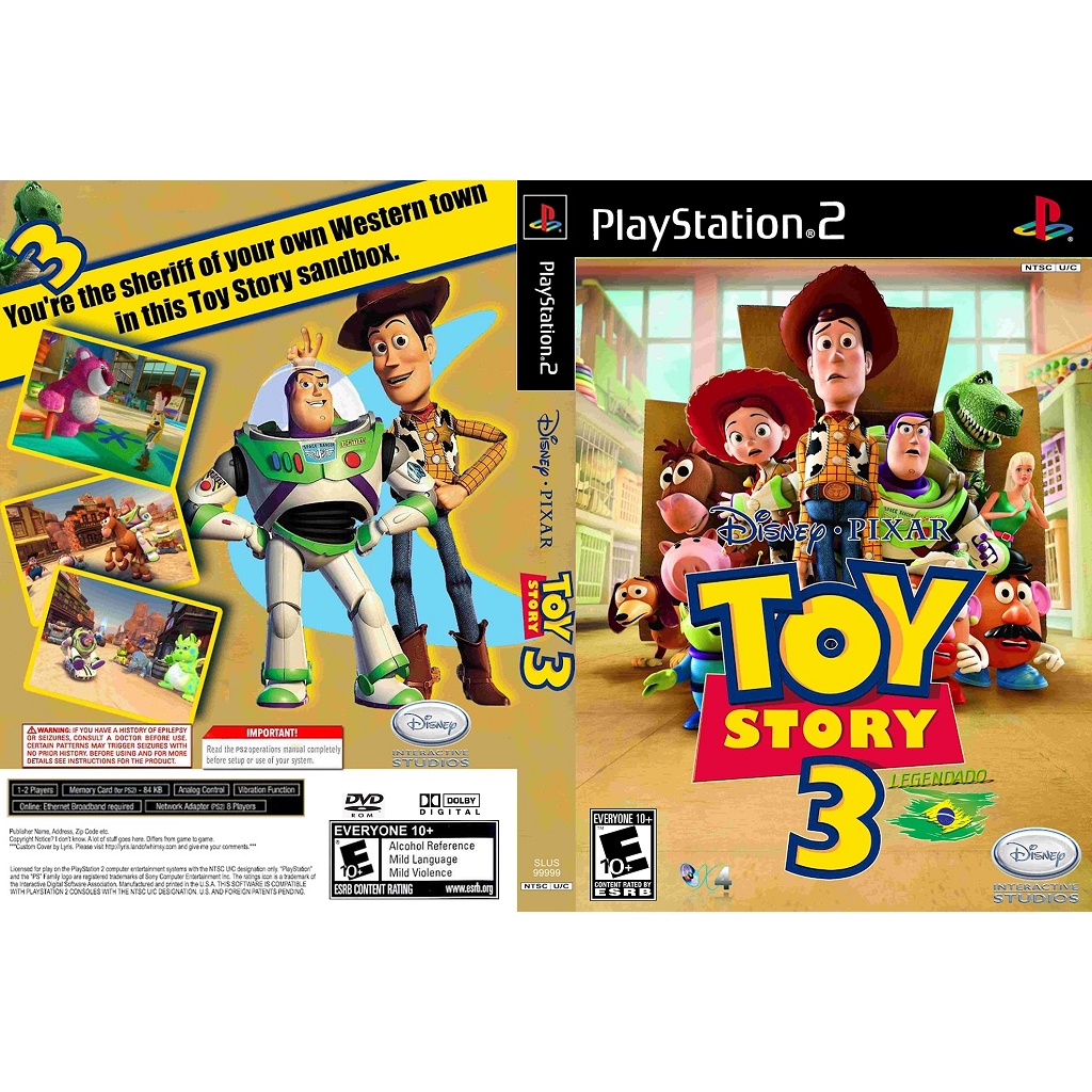 Toy story hot sale 3 ps2